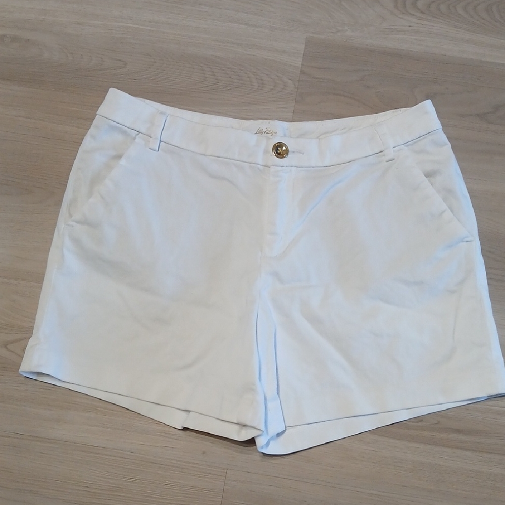 Lilly Pulitzer Callahan White Shorts